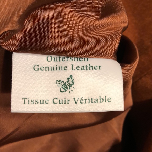 Danier Suede Skirt Size 8 Copper Brown - Picture 8 of 11